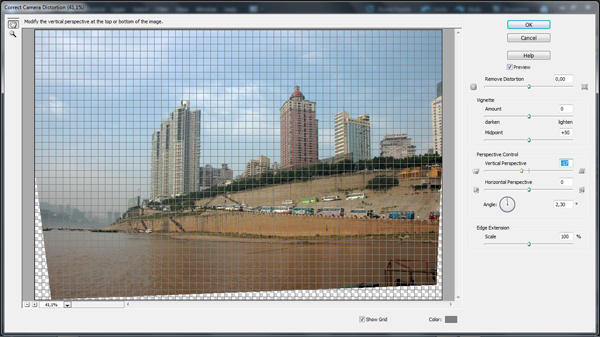 Komposition i fotografi - linier