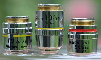 Nikon CF mikroskobobjektiver