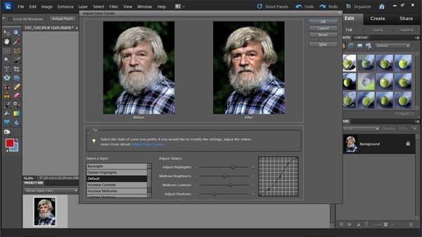 Dragan-effekt med Photoshop