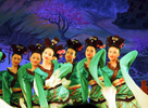 Fra forestilling med musik og dan i Xian, Kina